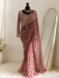 Exclusive Hand Work Designer premium Saree
