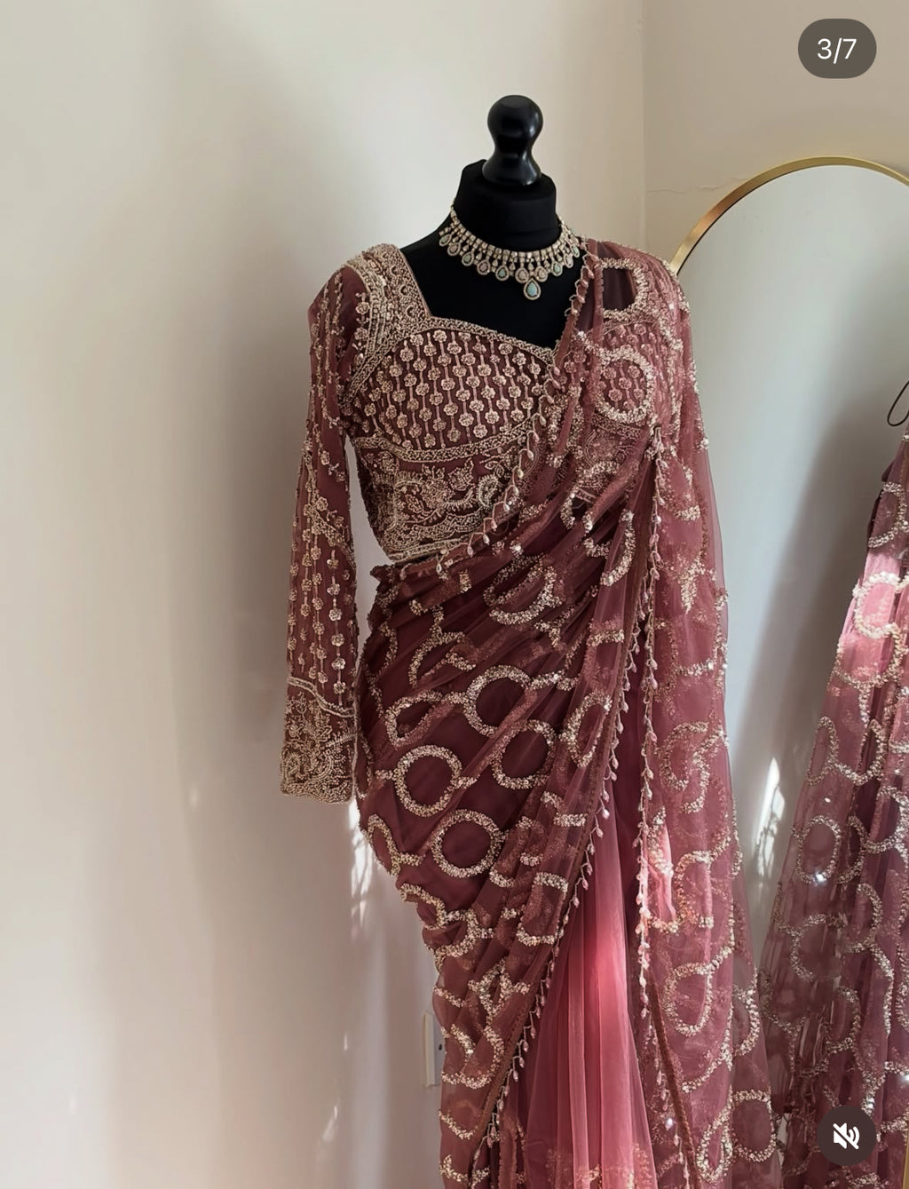 Exclusive Hand Work Designer premium Saree